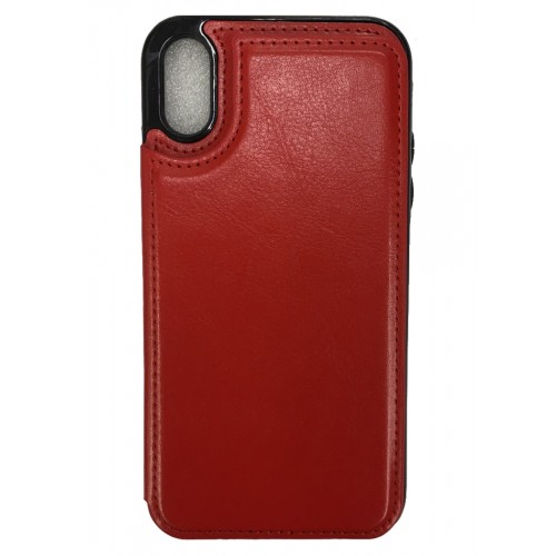 iPhone XR Card Holder Case Red